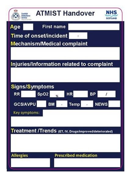 ATMIST handover